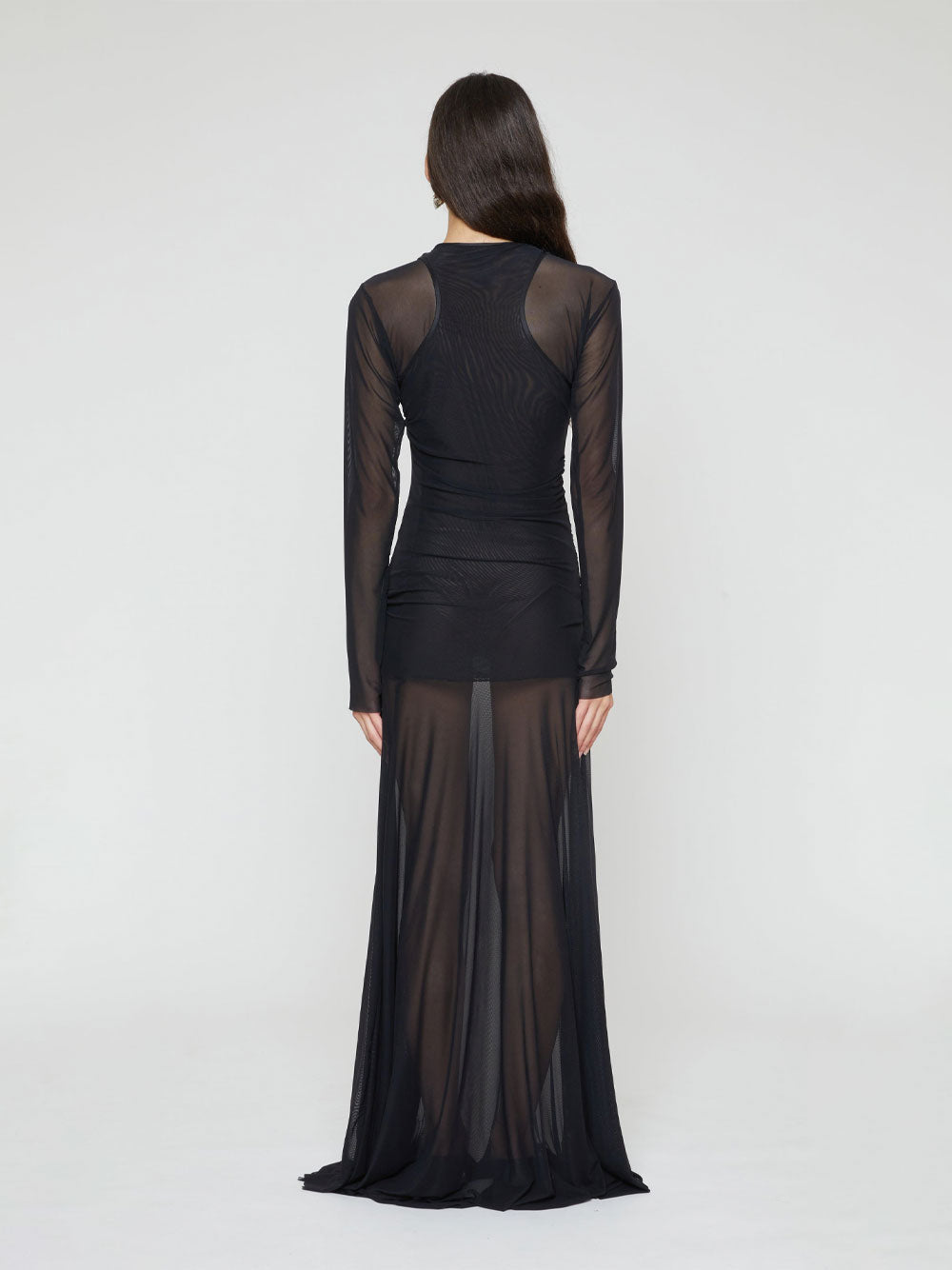 Federico Cina Long dresses - Nero | cabaf63162f5090af3f8986deaf5edaeec09892c