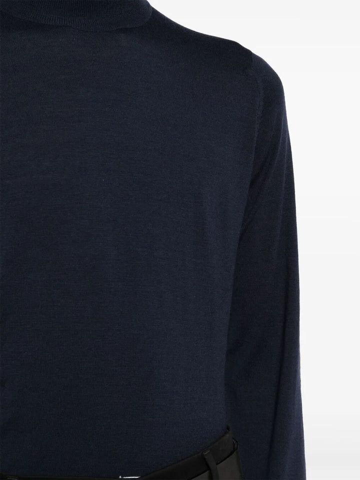 John Smedley Turtle neck - Blu | 4424364f746f648aef9ce0866c290d992e7cbc49