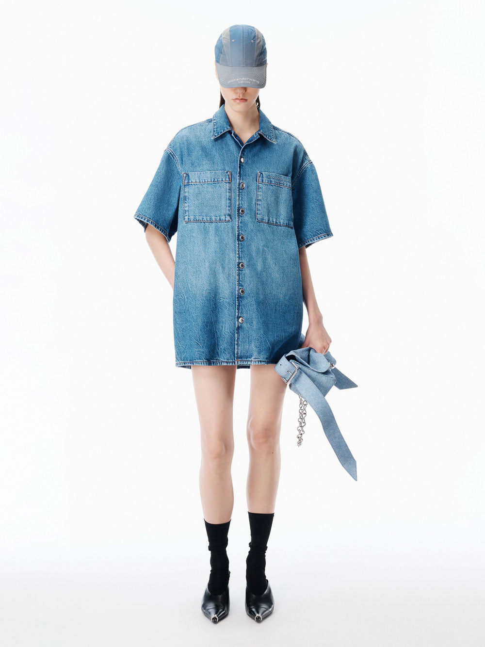Alexander Wang Mini dresses - Blu | 3b8d44169e6521f9b06e5e93cc9803594f96f200