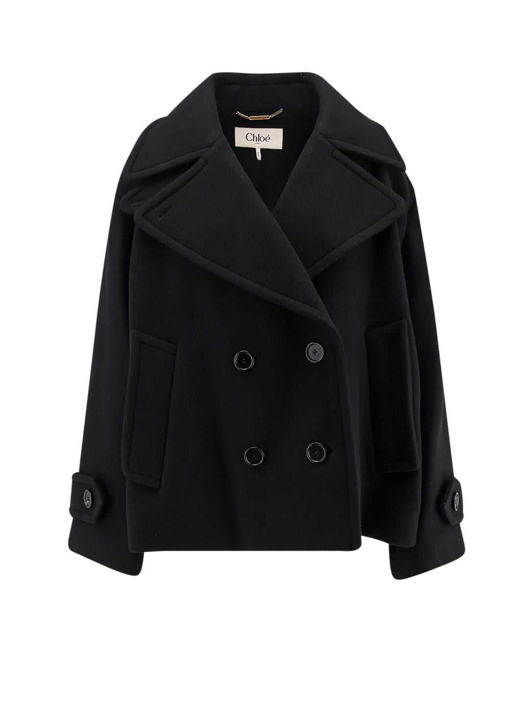 Chloè Coats - Blacks and greys | 896d931a9b5f9882859e2f647cbd8c47287b6e9b