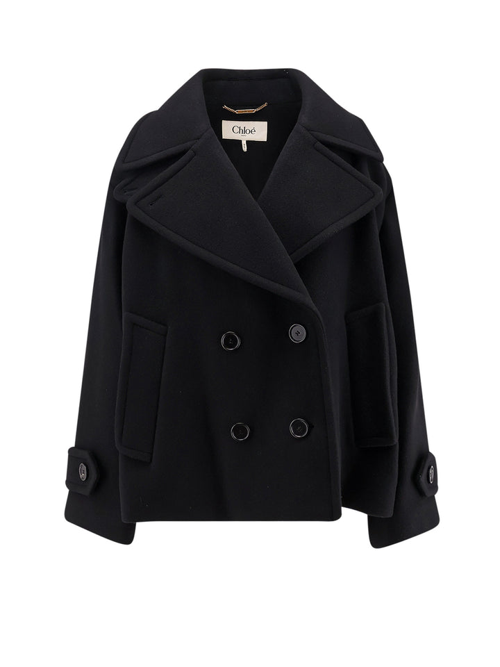 Chloè Coats - Blacks and greys | 896d931a9b5f9882859e2f647cbd8c47287b6e9b