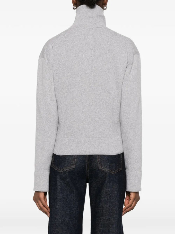 Victoria Beckham Turtle neck - Grey | 6a1acefae6ed5479107f57d21da6818850482dec