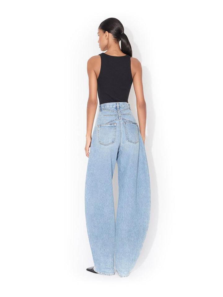 AlaÏA Wide leg - Blu | 9af194f21dd6df00cf97a4625206ebabfd3406b2