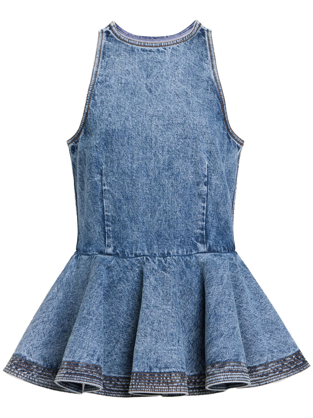 AlaÏA Top - Blu | 12f3fb01c6c20e947a8401da9fbf6f34b6b2fe25