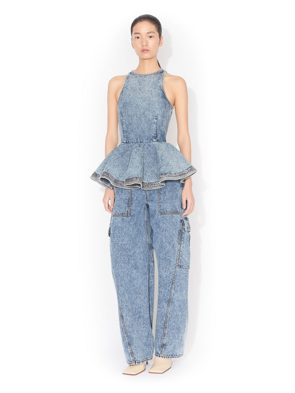 AlaÏA Top - Blu | a75c7123ee1f12b0f37696cbb914dec686c73580