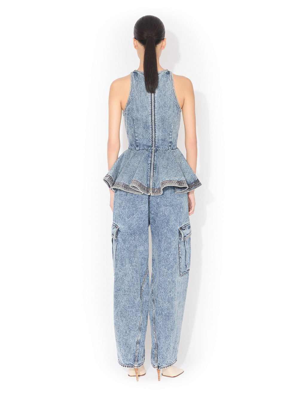 AlaÏA Top - Blu | 9d90ffffd0c0d41fb61c688404ccec736f1abacd