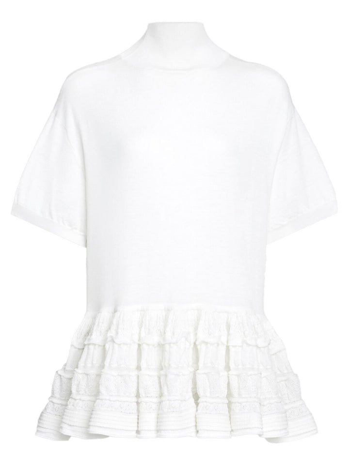 AlaÏA Top - Bianco | 116c341e58d7fa97c5376f5f8806a1555ccfaff1