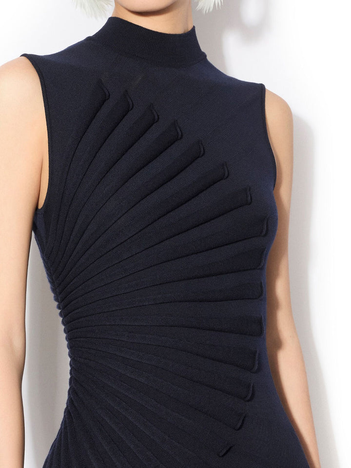 AlaÏA Midi dresses - Blu | 3cf4e365875415250397c4c3535387414a8731e5