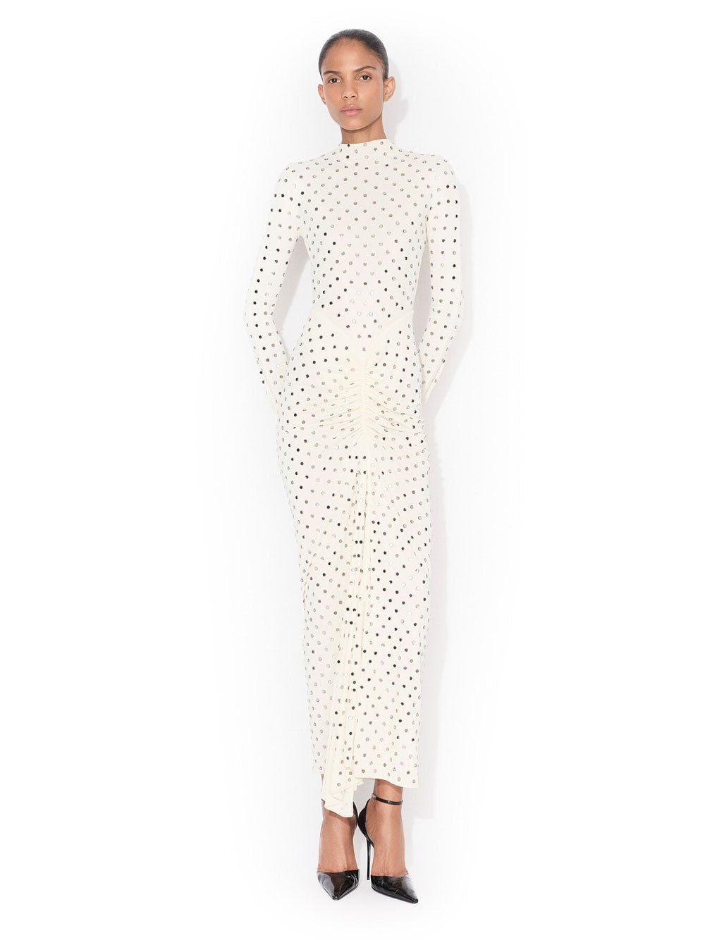AlaÏA Long dresses - Nude & Neutrals | 09d57e7d6a624857f556aa28a633c802e6291858