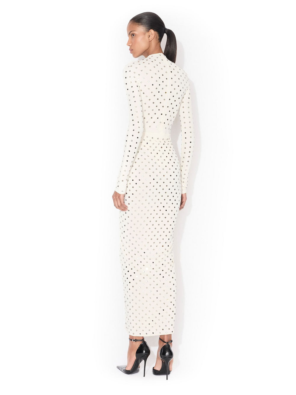 AlaÏA Long dresses - Nude & Neutrals | 44f06bea2a71b53c123b756dabab0ac7740db711