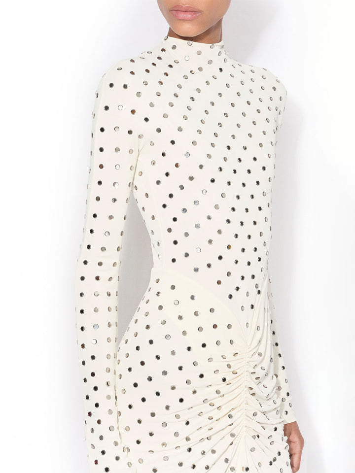AlaÏA Long dresses - Nude & Neutrals | 57155f9a7e003659ca7d7e2aee7aeb997f33c30c