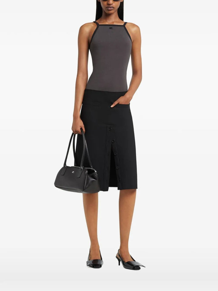 Courreges Top - Grey | bc7dabea01308b32274101e7a2a6c2a47dad2934