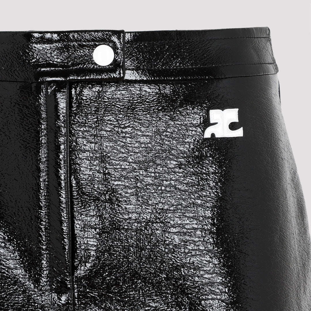 Courreges Mini skirts - Nero | 7e91fc43b0555baa97a6d580e00441b123c41a67