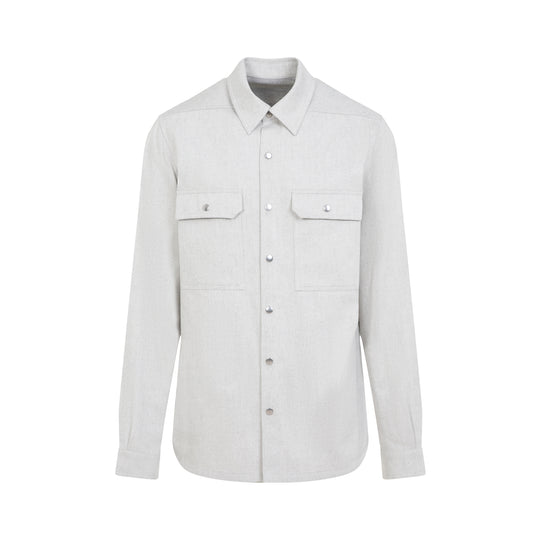 Grey Cotton Outershirt