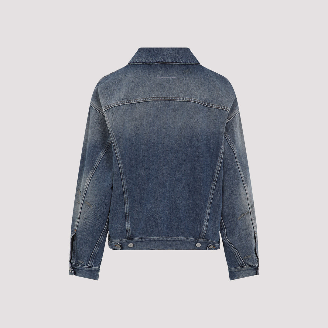 Mm6 Maison Margiela Denim - Blu | 9b0331efb1e82bd210918ece2f06b6e39884004a