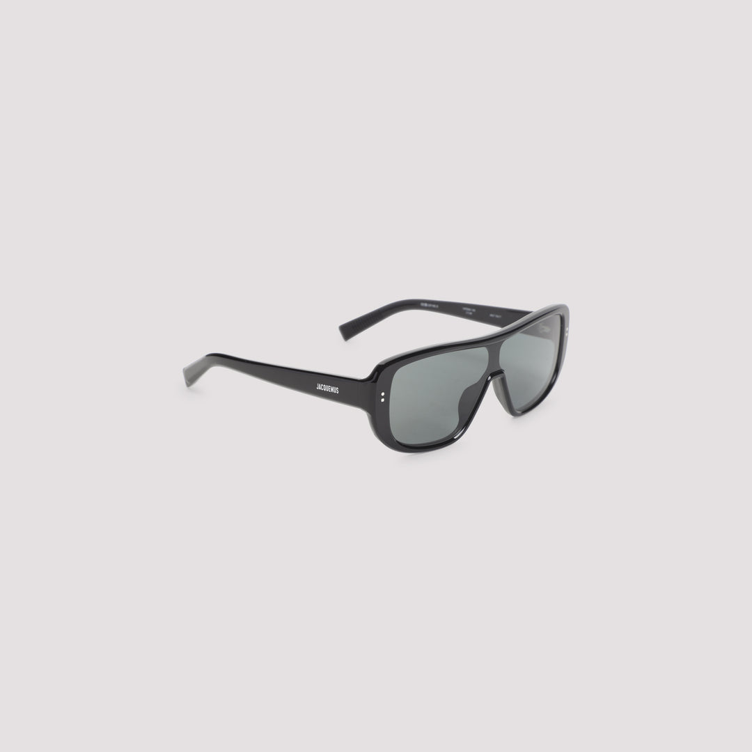 Jacquemus Eyewear Occhiali da Sole - Nero | 2400f39a21815870a212bdd46e9f5420a91ec398