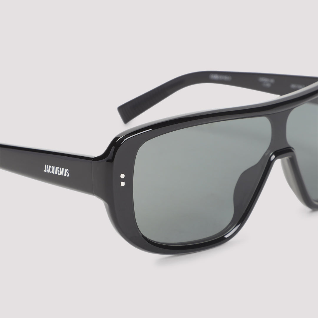 Jacquemus Eyewear Occhiali da Sole - Nero | c8e08bc03e9869ae48c3670ca002e8919777a588