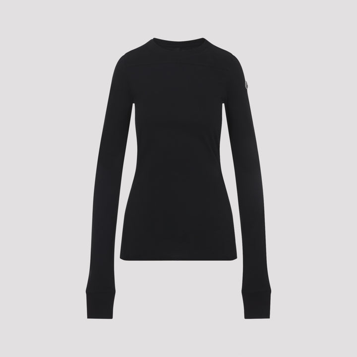 Moncler X Rick Owens T-shirts - Nero | b0213118800b3a8431de977d299dd2de8ea1d0f5