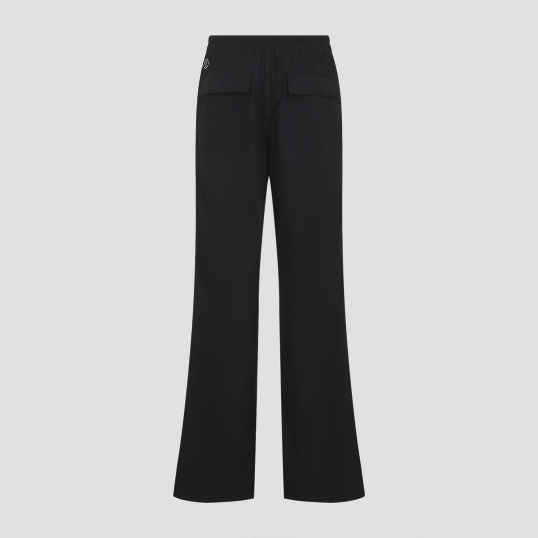 Moncler X Rick Owens Regular & straight leg - Nero | 466094db328eea3f9d21a0dfe4d7b617ca20e20d
