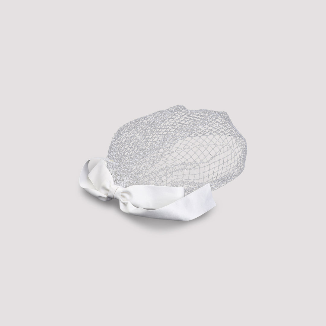 Maison Michel Cappelli - Bianco | 5349ab9574bdebab41e2b83d70740549a688806e