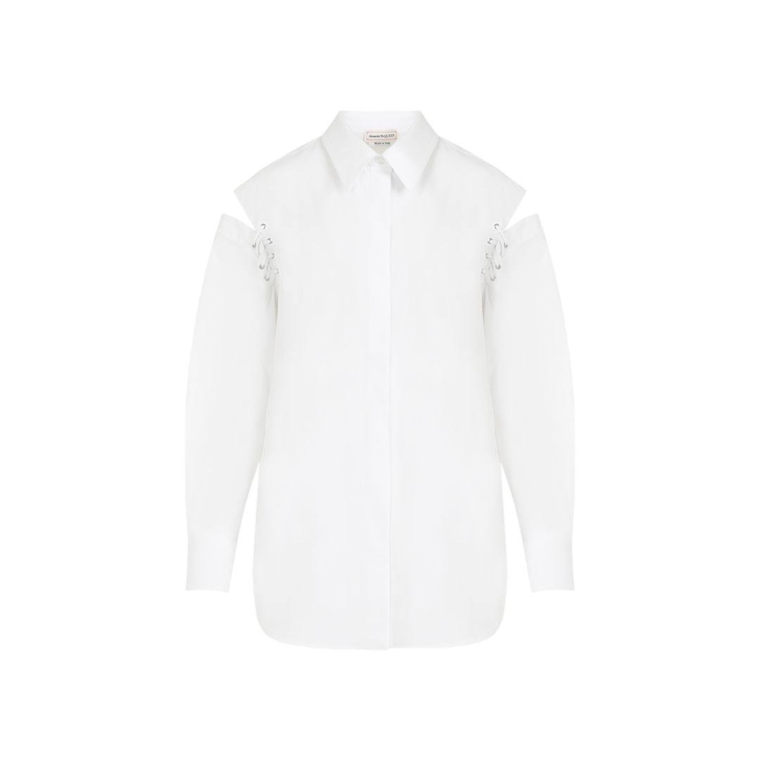 Alexander Mcqueen Shirts - Bianco | fd57d021f6f681f2ac0353d459725b71320638cb