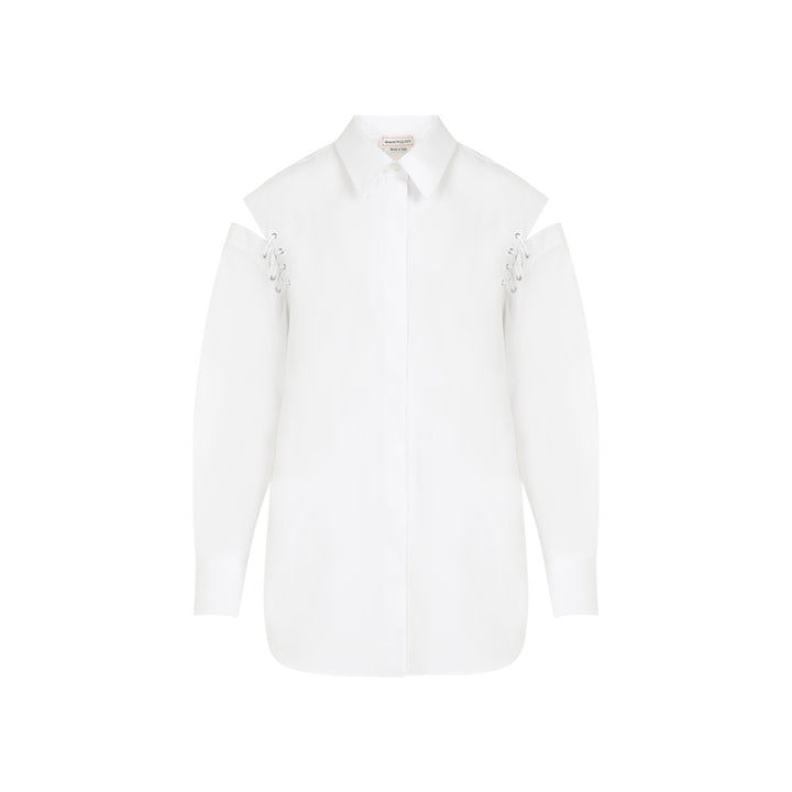 Alexander Mcqueen Shirts - Bianco | fd57d021f6f681f2ac0353d459725b71320638cb