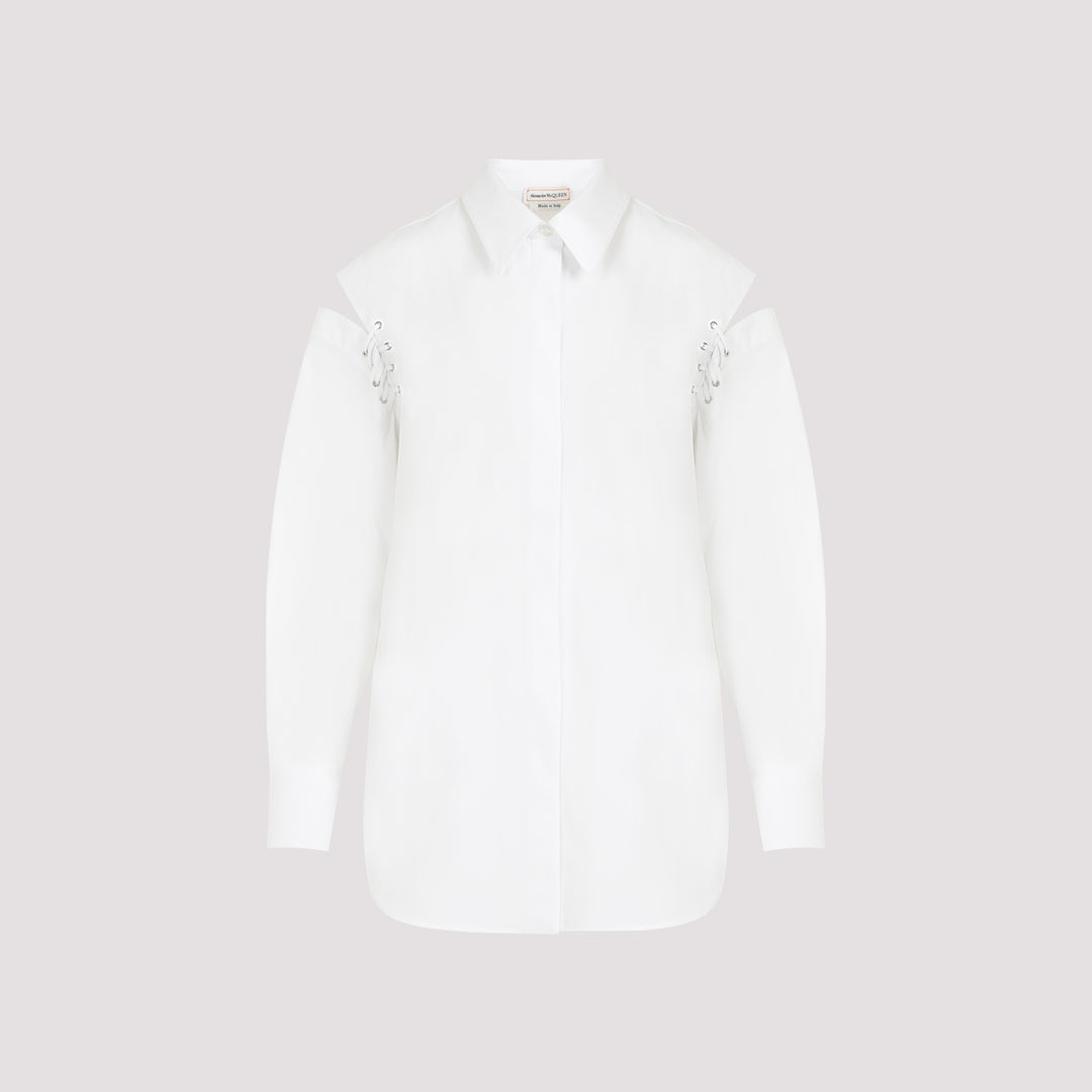 Alexander Mcqueen Shirts - Bianco | 73329cb32fb65b294c3e51c3e82959f5e4d5006a