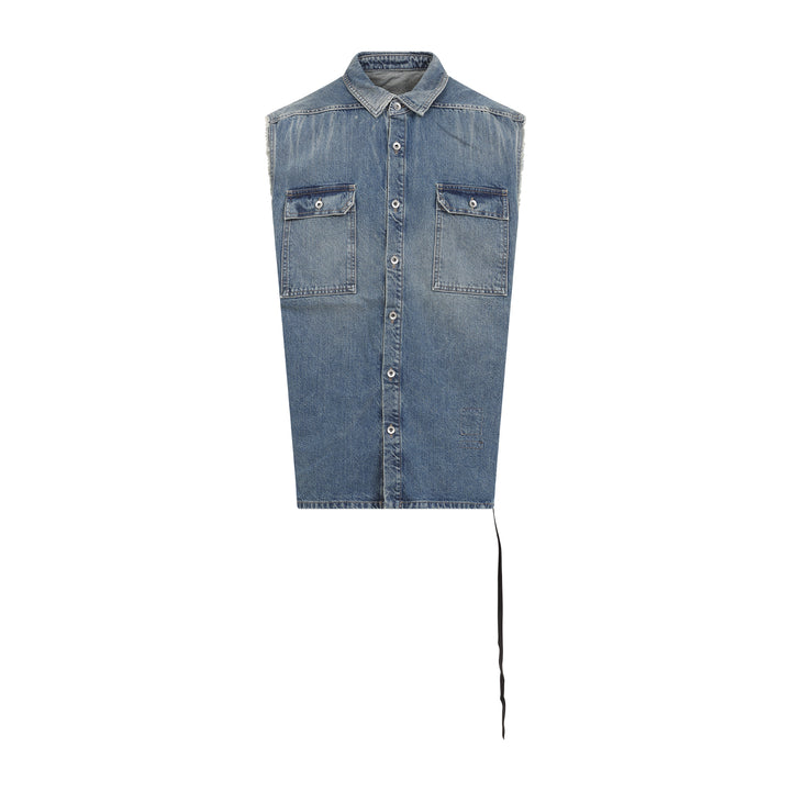 Rick Owens Drkshdw Giacche - Blu | 56a34b201b68dcb8e0f2d65e811856d3a7f251f7