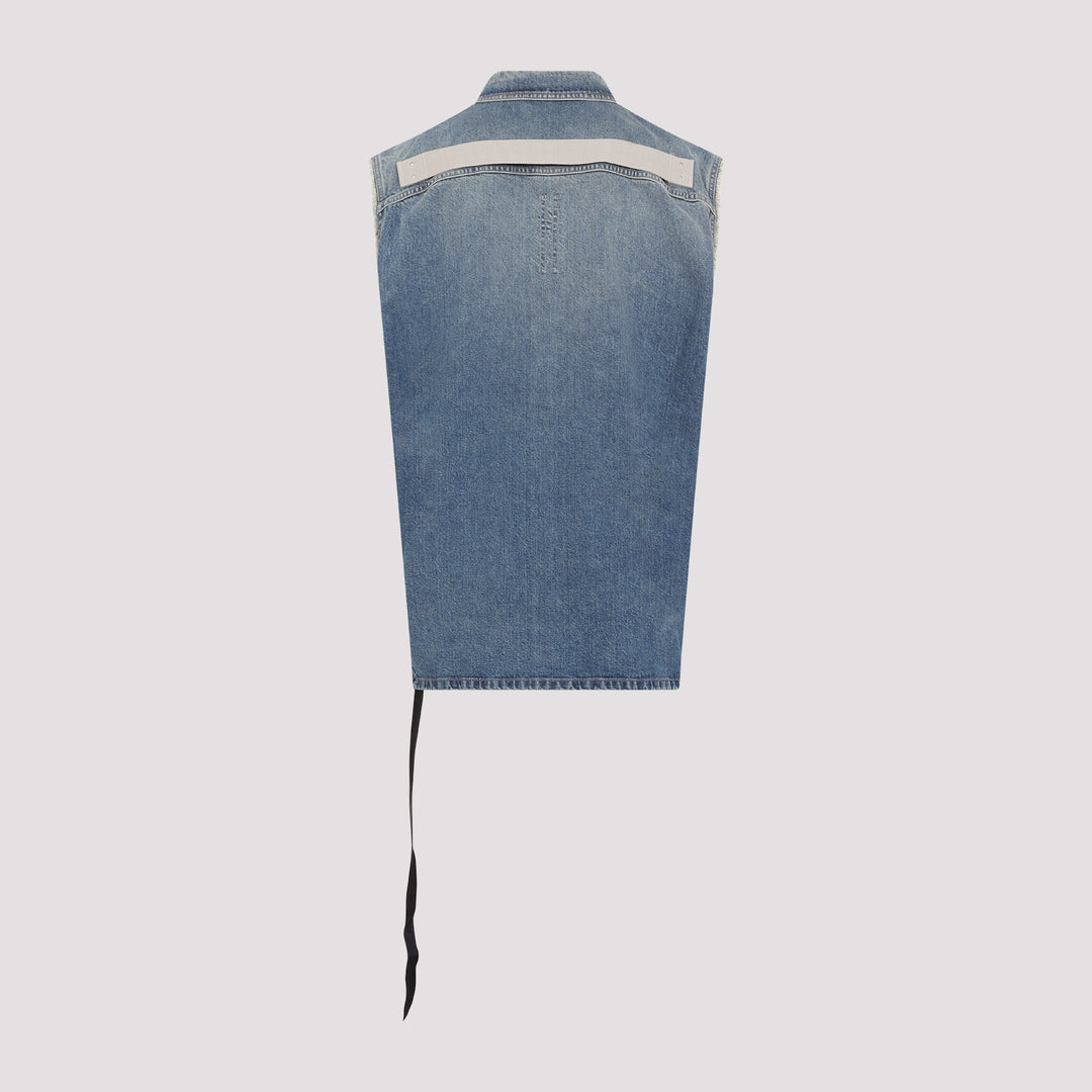 Rick Owens Drkshdw Giacche - Blu | 6c0114b3fee97d0eab7e59fd5bc39130578c5233