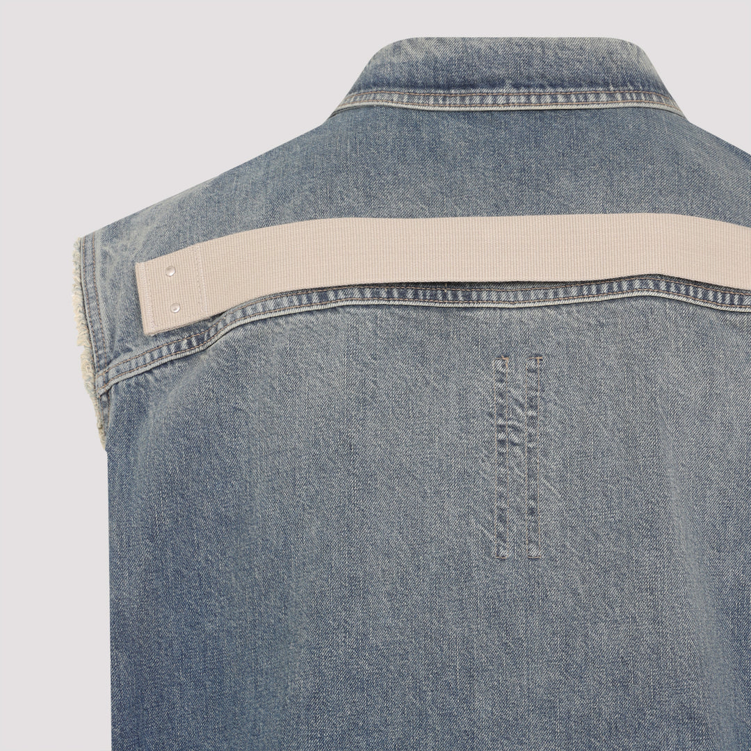 Rick Owens Drkshdw Giacche - Blu | e25e544c7083d59a07c8a036008be6003424ba64