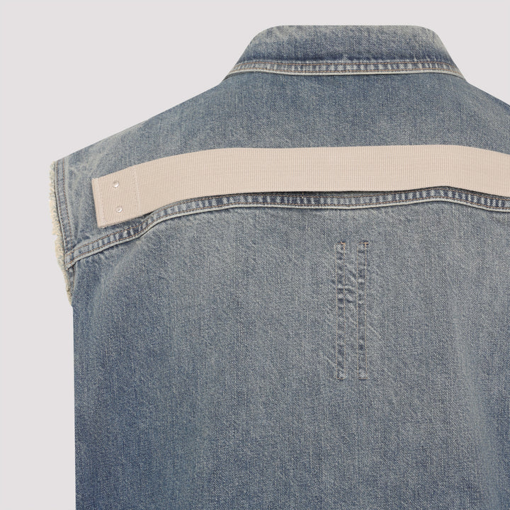 Rick Owens Drkshdw Giacche - Blu | e25e544c7083d59a07c8a036008be6003424ba64