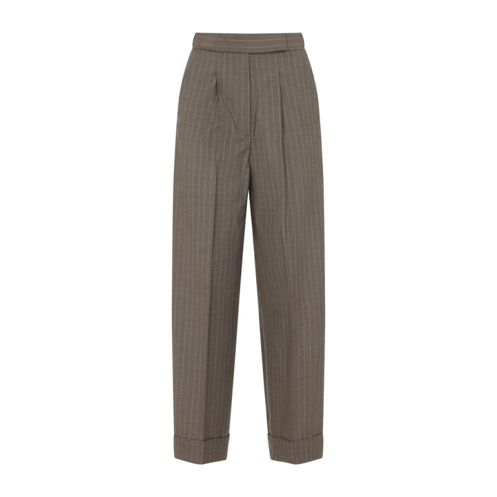 Max Mara Regular & straight leg - Marrone | 4d22e29a8bb2a6a01830f2f165425b8fd45a70e6