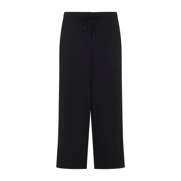 Black Argenta Wool Pants