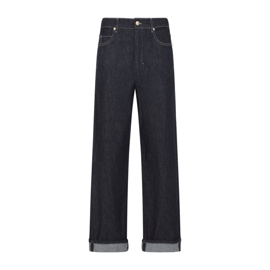 Blue Chiara Cotton Jeans