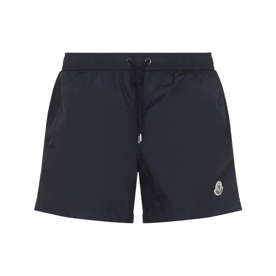Navy Polyamide Swim Shorts