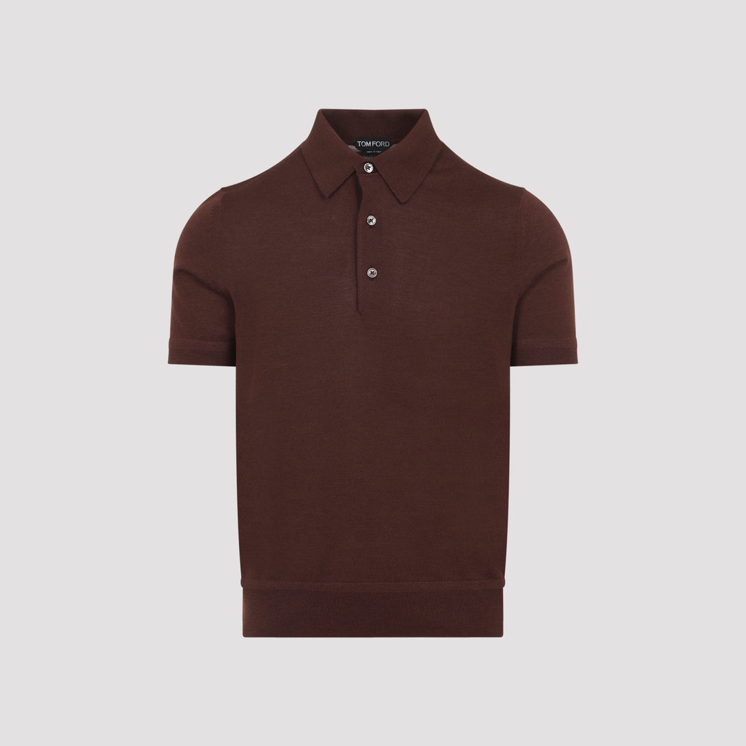 Tom Ford Polo - Marrone | cb834d684586134776327ca8d468ccabf2ba3bae