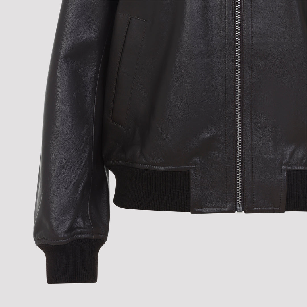 Yves Salomon Leather - Marrone | 697c8e373e56e3a2466cee607b1c702f2f244ad7