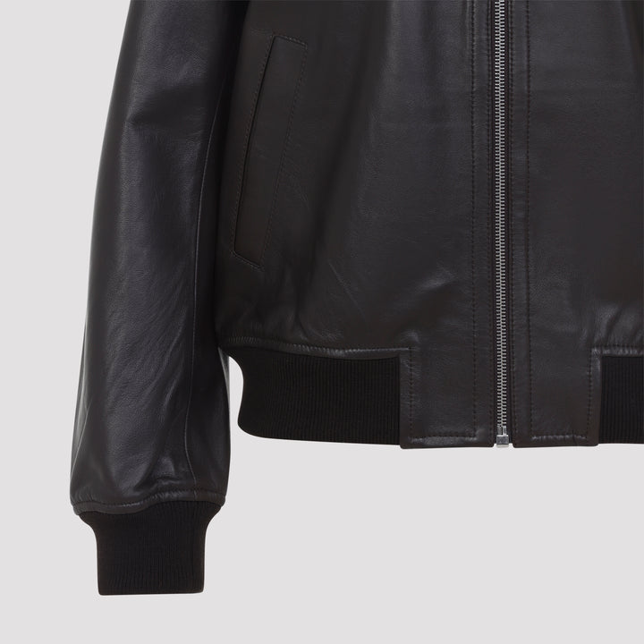 Yves Salomon Leather - Marrone | 697c8e373e56e3a2466cee607b1c702f2f244ad7