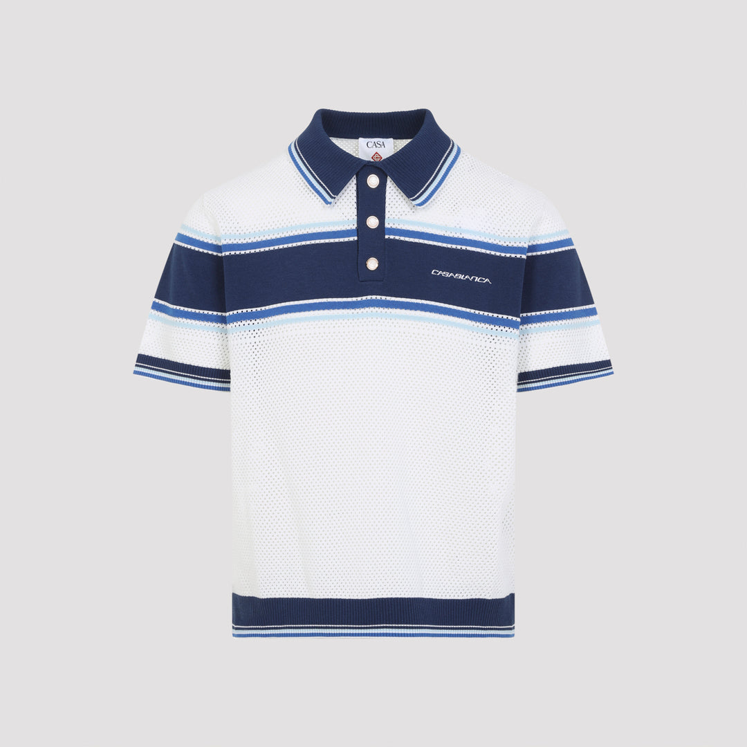 Casablanca Polo - Bianco | b2f4ab8f93d8919f7763cf223728b0a3d69e2dc5