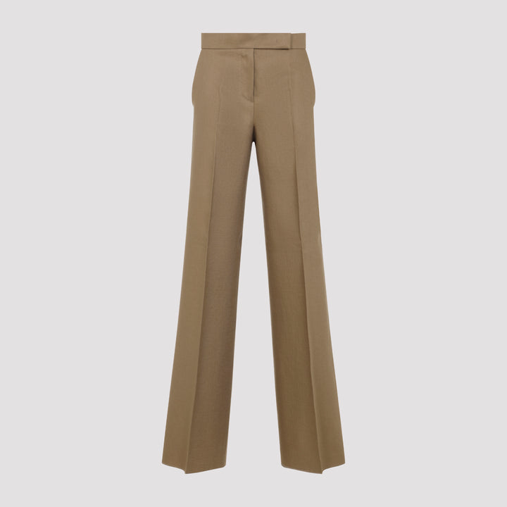 Max Mara Regular & straight leg - Marrone | 5385894630dab3f0053c0e66ebc59cd0d6618f91