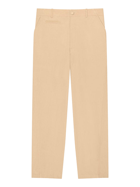 Pantaloni Chino Attillati In Cotone