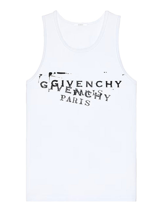 Canotta In Cotone Con Stampa Givenchy
