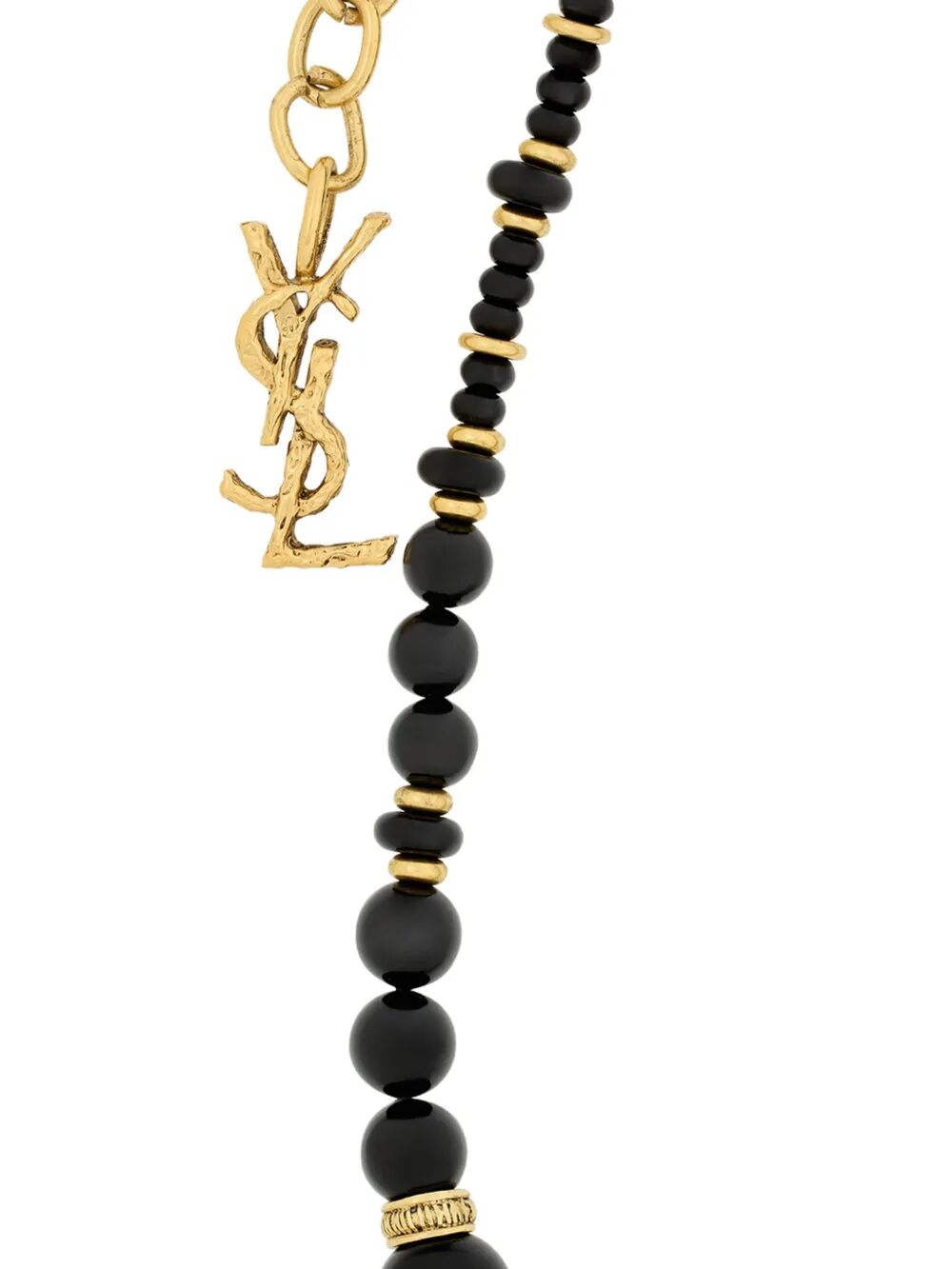 Saint Laurent Paris Collana - Nero | 7189c16830169c83a3a035b83ba2e2a2c1ac8cb1