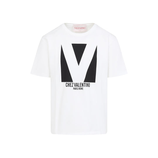 White Cotton Chez T-Shirt