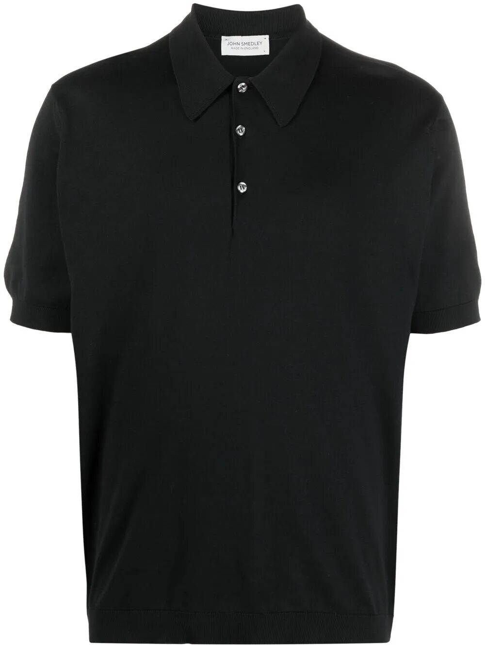 John Smedley Polo - Nero | 223867d3ab3d7f3bf040d61fd10a7dbebe971d0d