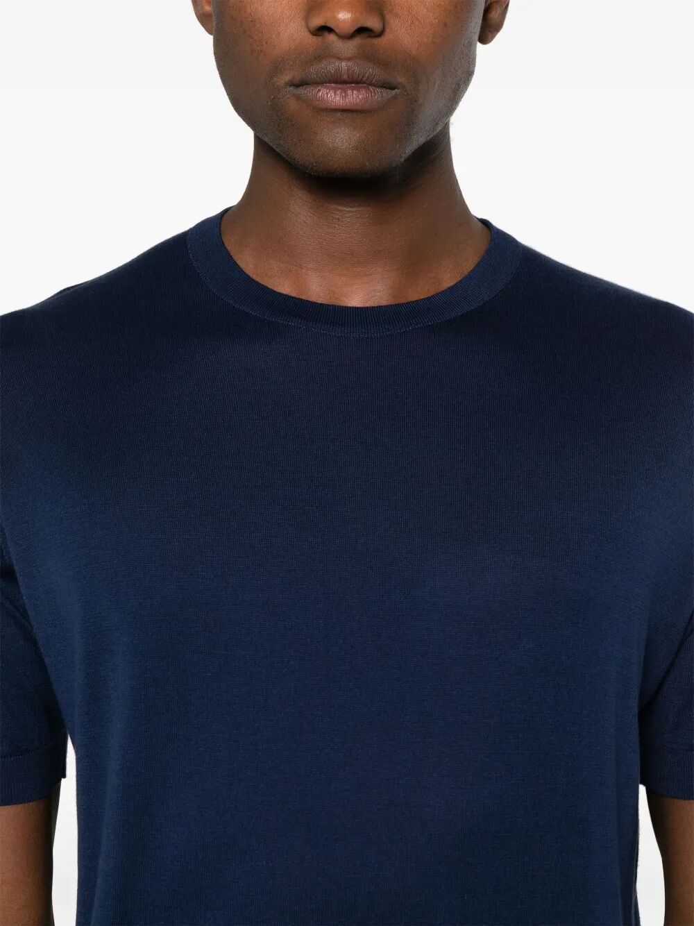 John Smedley T-SHIRT - Blu | f2aaf6e97833bd4a5441c1b9ab677ed1a2ea19c5