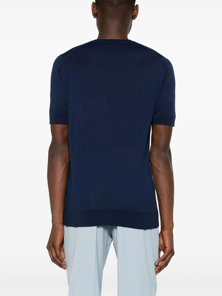 John Smedley T-SHIRT - Blu | 0c2d926f03b49437593d920e83b49891b84f1979