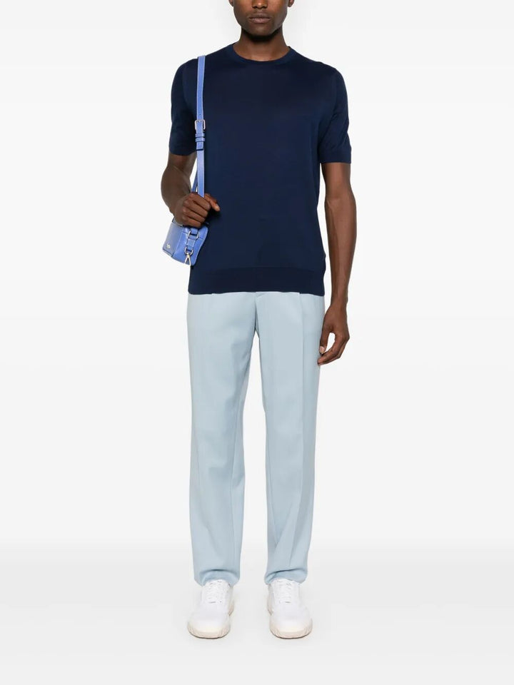 John Smedley T-SHIRT - Blu | 22720a096653ca4a9fb57e7cb9881f4899c14c19