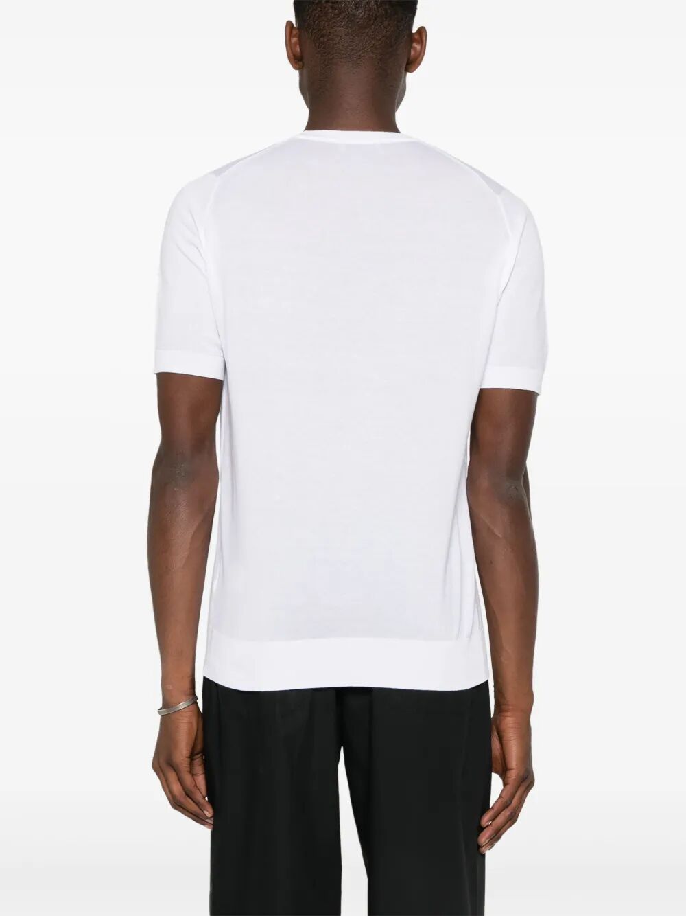 John Smedley T-SHIRT - Bianco | 754953d47ce92a4cc7443b96c151eb859609cc50