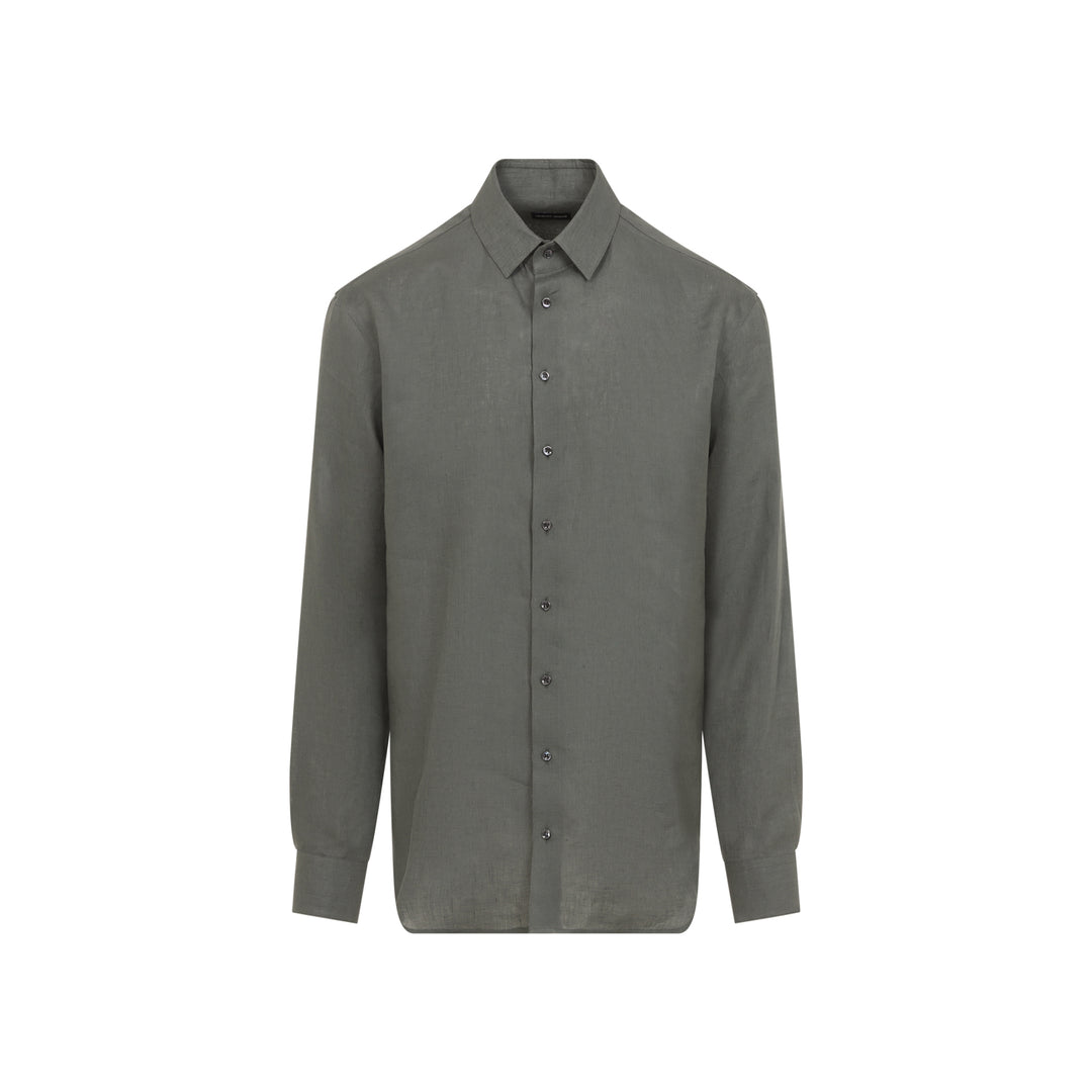 Giorgio Armani Shirts - Nude & Neutrals | 4aea8cfcd2ef1be2c3e79744f1ffd9dcd7b3b723